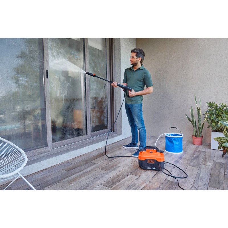 HIDROLAVADORA BLACK & DECKER 1600 PSI BEPW1600H-B3