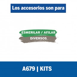 KIT AFILADO CORTADORA Y SIERRA DE CADENA DREMEL 26150679AD