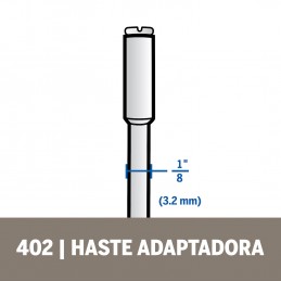 MANDRIL PARA DISCOS LIJAR-CORTAR DREMEL 2615000402