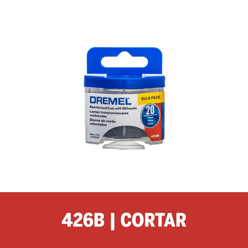 DISCO CORTE REFORZADO DREMEL 1.1/4 20 UNDS 2615426BAA