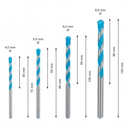 BROCAS BOSCH CYL-9 MULTICONSTRUCTION EXPERT 4 PZ 2608900649