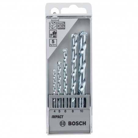 SET DE 5 BROCAS MURO BOSCH CYL-1 4-10MM PRO 2608590090