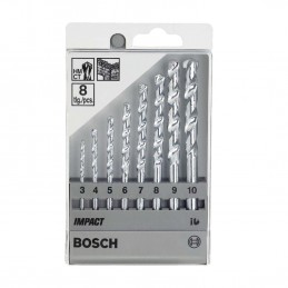 SET DE 8 BROCAS BOSCH CYL-1 PARA MAMPOSTERIA 2608590091