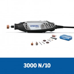MOTOTOOL DREMEL SERIE 3000/10 + SET 75 ACCESORIOS 3000MC