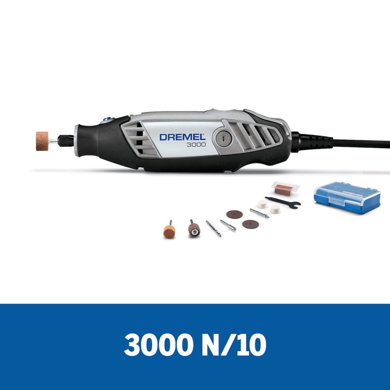 MOTOTOOL DREMEL SERIE 3000/10 + SET 75 ACCESORIOS 3000MC