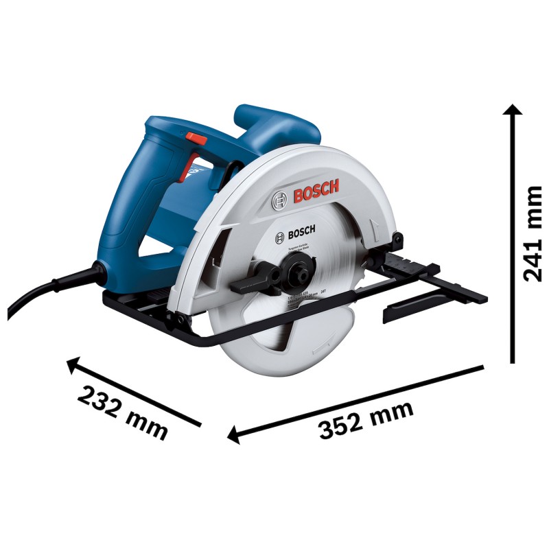 SIERRA CIRCULAR 7-1/4" 1300W BOSCH GKS 130