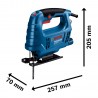 SIERRA CALADORA BOSCH GST 680
