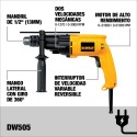 TALADRO PERCUTOR 1/2 PULG DEWALT DW505