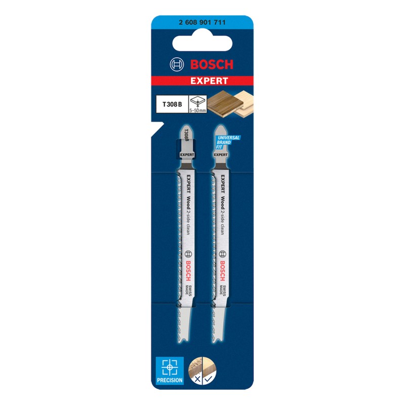 HOJA DE CALAR BOSCH EXPERT WOOD 2-SIDECLEAN T308B 2608901711