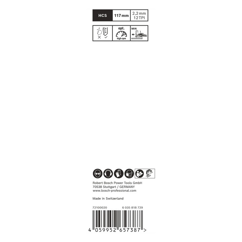 HOJA DE CALAR BOSCH EXPERT WOOD 2-SIDECLEAN T308B 2608901711