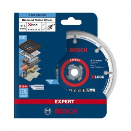 DISCO DIAMANTADO BOSCH EXPERT METAL 115mm X-LOCK 2608900532