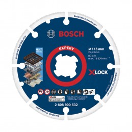 DISCO DIAMANTADO BOSCH EXPERT METAL 115mm X-LOCK 2608900532