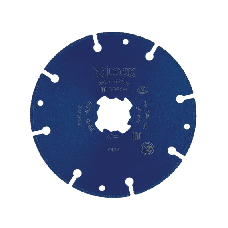 DISCO DIAMANTADO BOSCH EXPERT METAL 115mm X-LOCK 2608900532