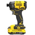 ATORNILLADOR IMPACTO BRUSHLESS 2BAT 20V STANLEY SBI810D2K-B3