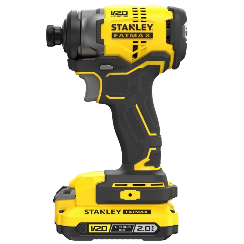 ATORNILLADOR IMPACTO BRUSHLESS 2BAT 20V STANLEY SBI810D2K-B3