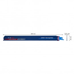 HOJA DE SIERRA SABLE METAL S1255CHC EXPERT BOSCH 2608900371