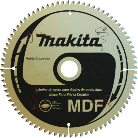 DISCO SIERRA 12 PULG  96T CORTE MDF MAKITA B-49591