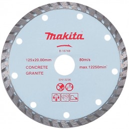 DISCO DIAMANTADO TURBO 4.1/2 Pulg.MAKITA B-16748