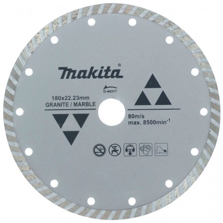 DISCO DIAMANTADO TURBO 7 Pulg.MAKITA D-44317