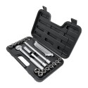 JUEGO MECANICO STANLEY X25 PZS 1/2 PG LLAVES METRICAS 86736