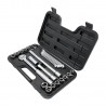 JUEGO MECANICO STANLEY X25 PZS 1/2 PG LLAVES METRICAS 86736