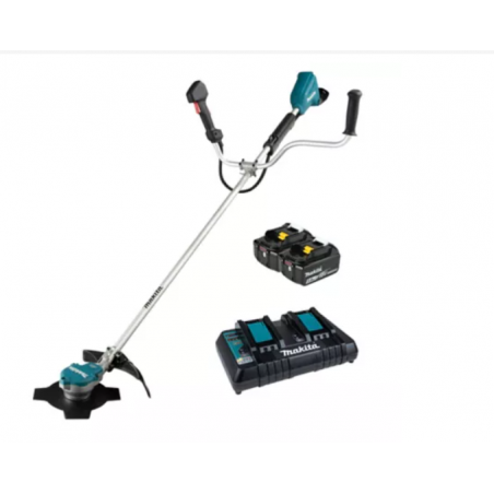 COMBO GUADAÑA MAKITA 2 BAT. 5Ah+ CARGADOR DUR368ACT2