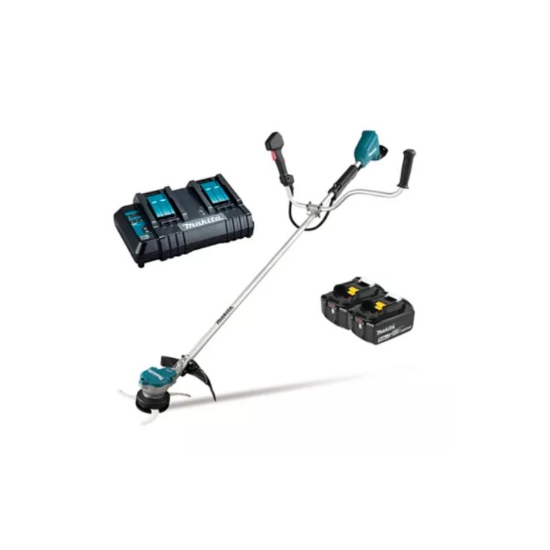 COMBO GUADAÑA MAKITA 2 BAT. 5Ah+ CARGADOR DUR368ACT2