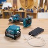 Adaptador MAKITA para USB Baterias XGT 2 Puertos ADP001G