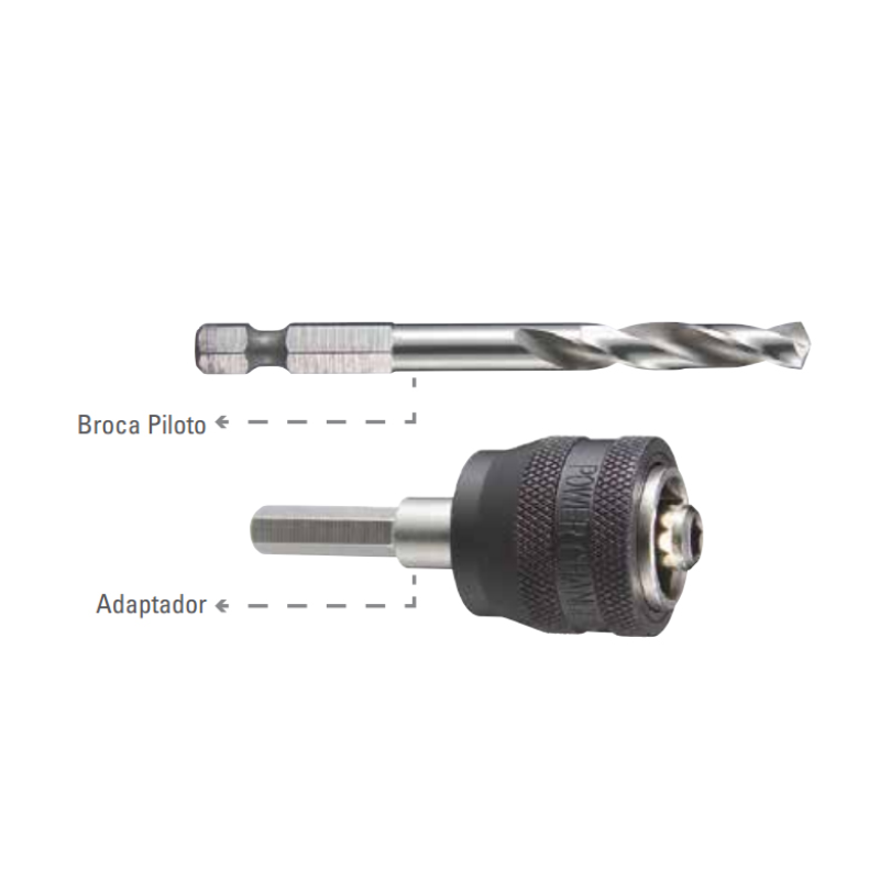 Adaptador de Broca Piloto MAKITA Universal B-11536 Ezychange