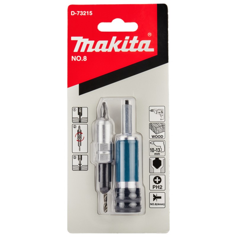 Avellanador Atornillador (M4) 7/64 2.8 mm MAKITA D-73215