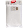Bolsa Filtro X 10 Uds. P/Aspiradoras MAKITA VC660 Y DVC660