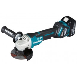 PULIDORA 4 1/2 BL ADT AFT XPT CON BATERIAS MAKITA DGA467RFJ