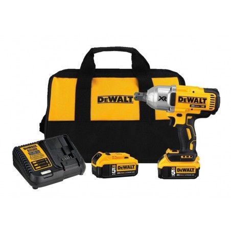 LLAVE DE IMPACTO 3/4 700 LB 2 BATERIAS 5AH DEWALT DCF897P2
