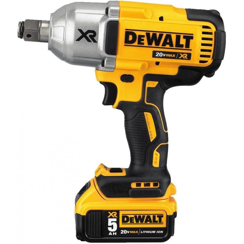 LLAVE DE IMPACTO 3/4 700 LB 2 BATERIAS 5AH DEWALT DCF897P2
