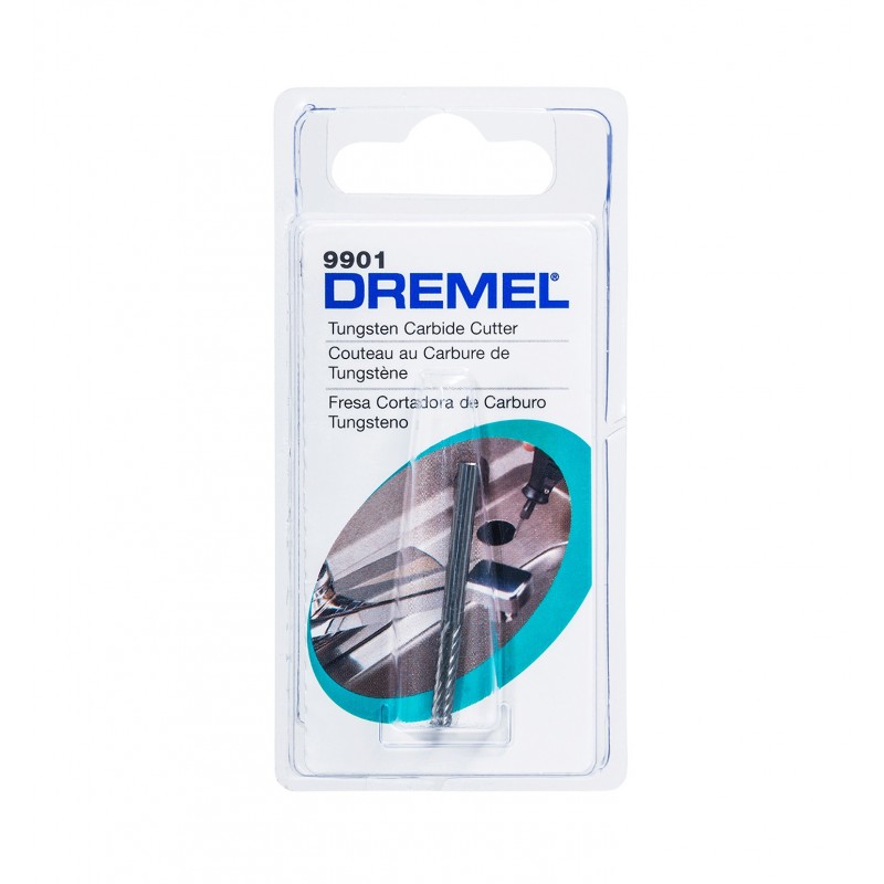 FRESA RECTA CARBURO DE TUNGSTENO 1/8PULG DREMEL 2615009901