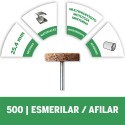 DISCO ABRASIVO DE OXIDO DE ALUMINIO 1PULG DREMEL 2615000500