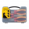 JUEGO DE ALICATES 3 PIEZAS ALTO VOLTAJE STANLEY 84-011