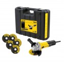 Combo STANLEY Taladro SDH600+Pulidora 4 1/2 SG7115KD-B3