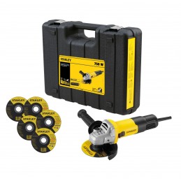 Combo STANLEY Taladro SDH600+Pulidora 4 1/2 SG7115KD-B3