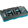 Cargador Rápido Doble Puerto DXGT® de 40V max MAKITA DC40RB