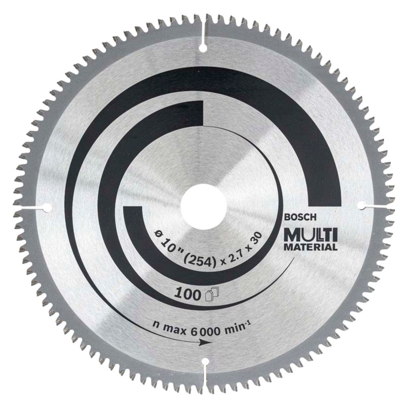 DISCO SIERRA MULTIMATERIAL 10" 100D BOSCH 2608642202