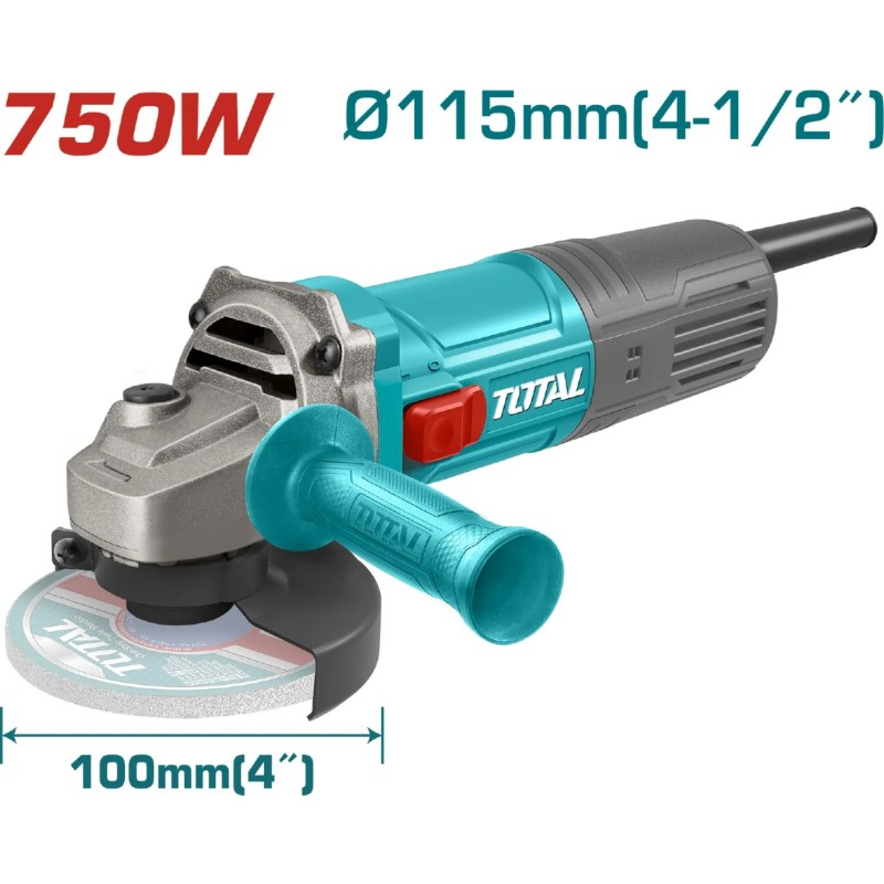 PULIDORA SUPER SELECT TOTAL 4 1/2 750W 120V UTG10711556