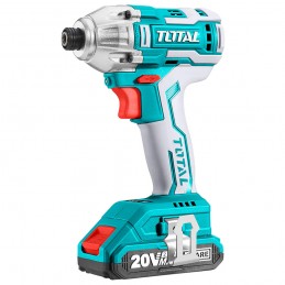 ATORNILLADOR DE IMPACTO TOTAL 1/4 20V 2 BATERIAS UTIRLI2002
