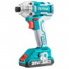 ATORNILLADOR DE IMPACTO TOTAL 1/4 20V 2 BATERIAS UTIRLI2002