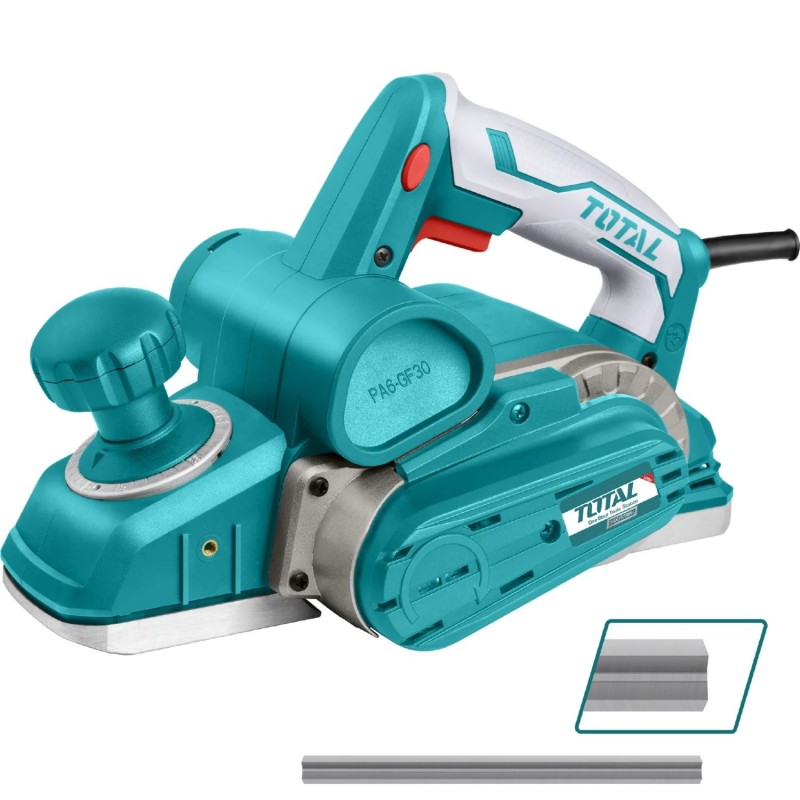 CEPILLO ELECTRICO PARA MADERA TOTAL 1050W 120V UTL1108236