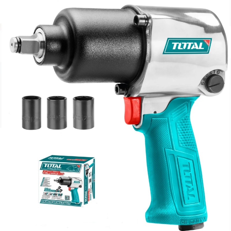 LLAVE DE IMPACTO NEUMATICA INDUSTRIAL TOTAL 1/2" TAT40122