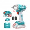 LLAVE DE IMPACTO INALAMB TOTAL 1/2 20V 2 BATERIAS UTIWLI2038