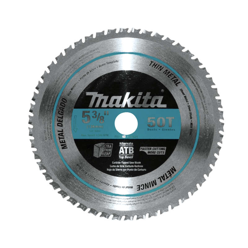 DISCO SIERRA CIR P/HOJA METAL 5-3/8" 50 T MAKITA A-94524