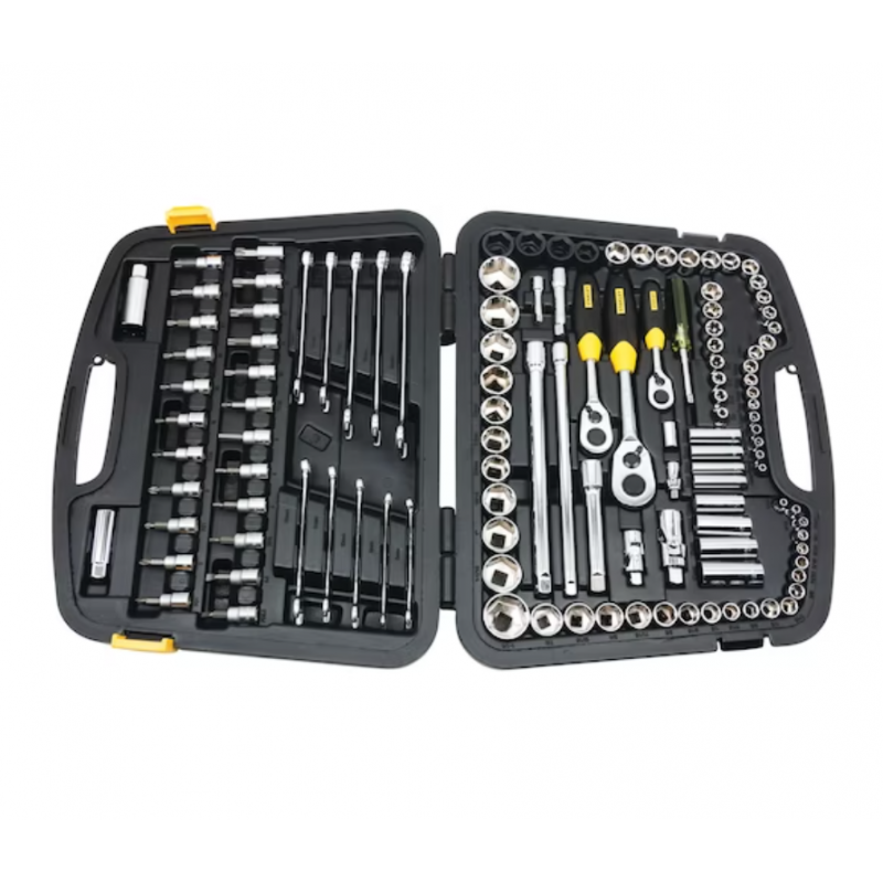 JUEGO DE HERRAMIENTAS MECANICAS 120 PZS STANLEY 91-931