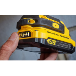 TALADRO PERCUTOR 20V 1/2 2 BAT 1.5AH STANLEY SCD711C2K-B3